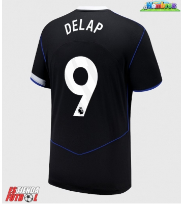 Chelsea Liam Delap #9 Tercera Equipación 2025-26 Manga Corta